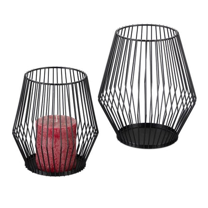 Decorative candlesticks, 2 pcs