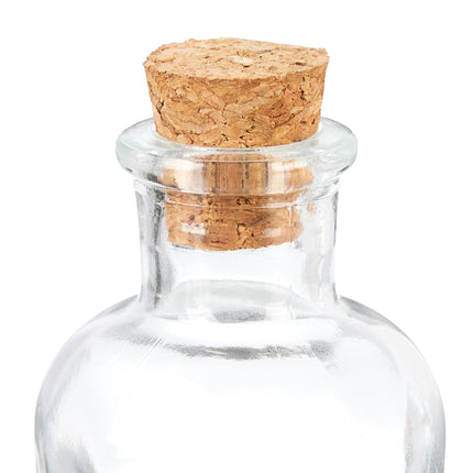 Decorative glass with cork