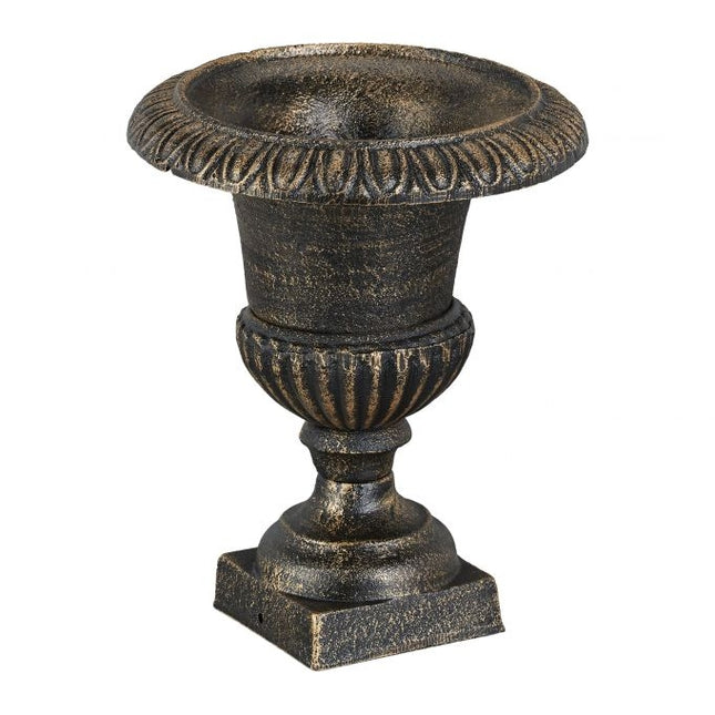Decorative vase in cast iron