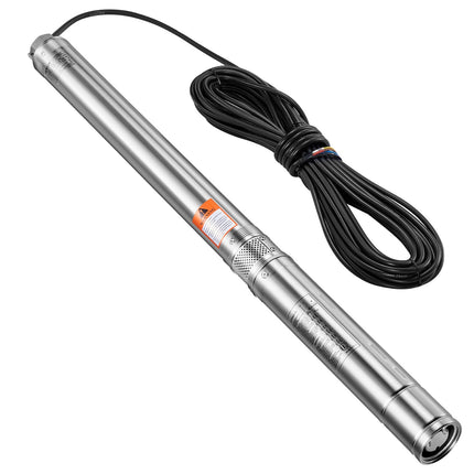 Deep Well Submersible Pump, 910W, 100 L/min, 53 m