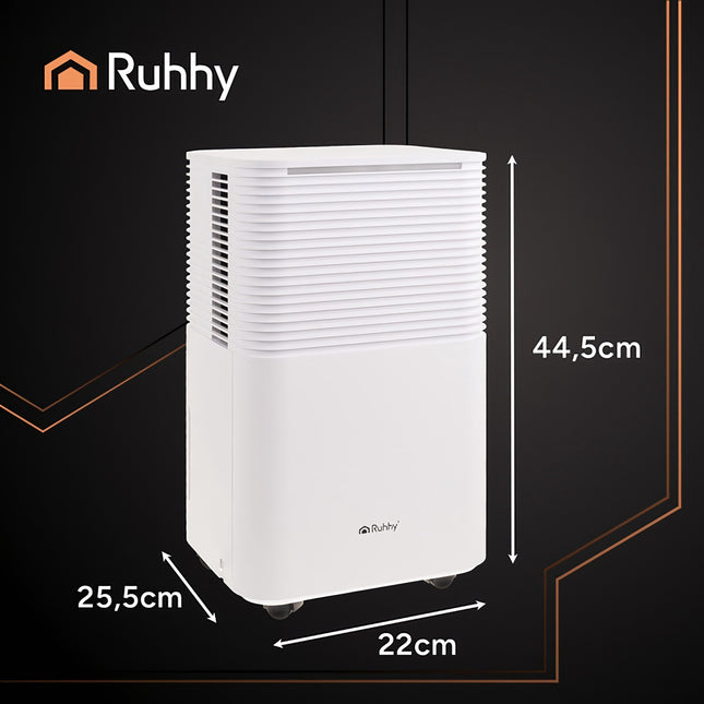 Dehumidifier, 12L/Day, WiFi, Timer, Humidistat
