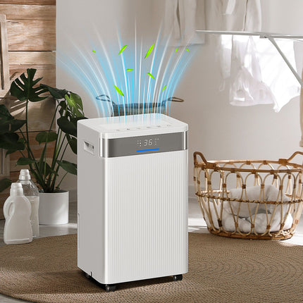 Dehumidifier, 4.5L Tank, 24-Hour Timer, LED Display