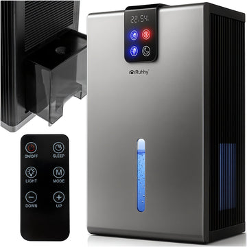 Dehumidifier with Peltier Tech, 2.2L Tank, 1000ml/Day