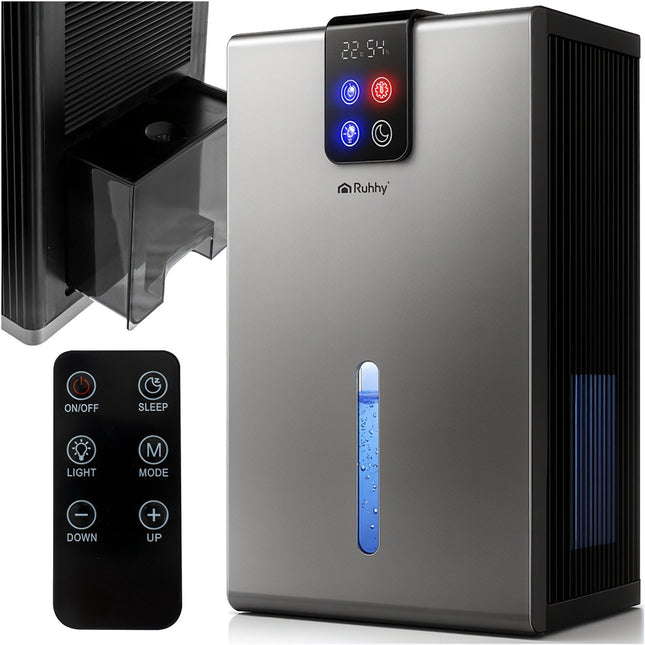 Dehumidifier with Peltier Tech, 2.2L Tank, 1000ml/Day
