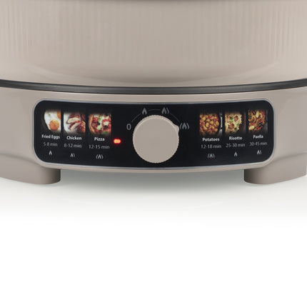 Deluxe Electric Grill Pan 4L with Ceramic Coating, 3 Heat Settings, 29 cm