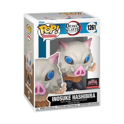 Demon Slayer Funko Pop! Vinyl Figure - Inosuke Hashibira, 4-Inch