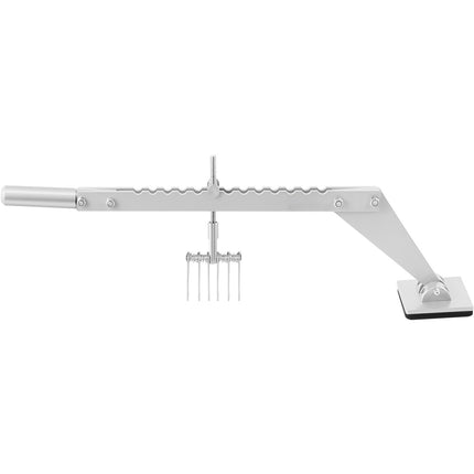 Dent Puller Lever Bar, 6-Claw Hooks, Adjustable Foot