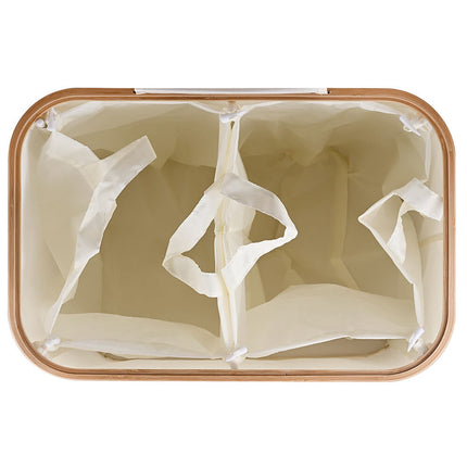 Deposit Bottle Recycling Bin, 2 Sections, 60–100 Bottles