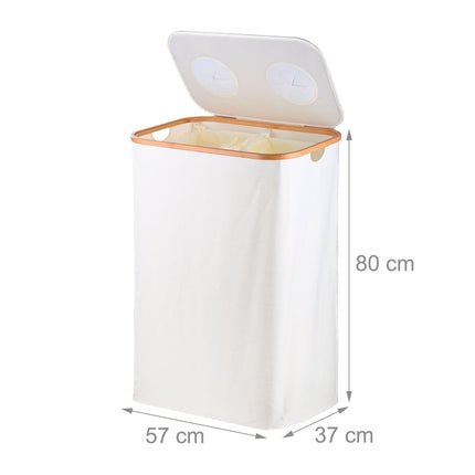 Deposit Bottle Recycling Bin, 2 Sections, 60–100 Bottles