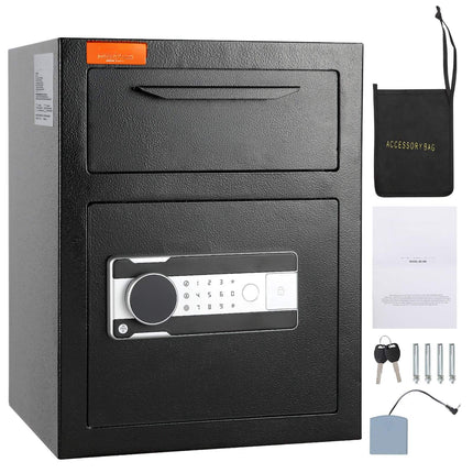 Depository Safe 1.7 Cu Ft, Drop Slot, Electronic Lock