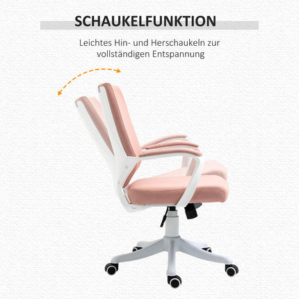 Ergonomic desk chair, adjustable height, thick padding