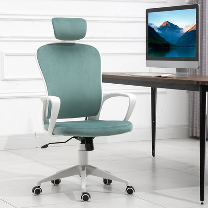 Ergonomic desk chair, adjustable height, tilt function
