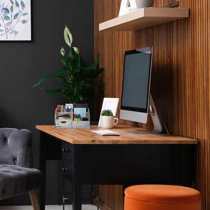 Desk Organiser Marble Look