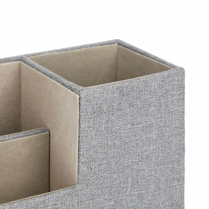 Desk Organiser in Fabric Look