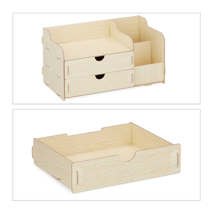 Desk Organiser with Drawers
