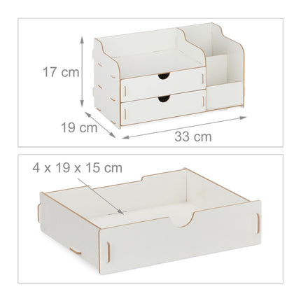 Desk Organiser with Drawers