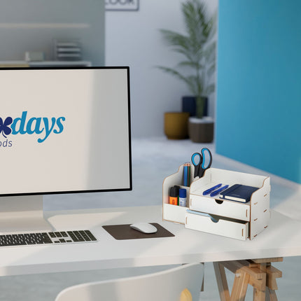 Desk Organiser with Drawers
