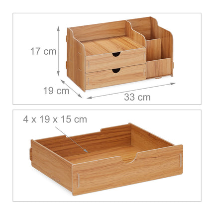 Desk Organiser with Drawers