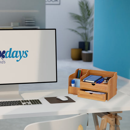 Desk Organiser with Drawers