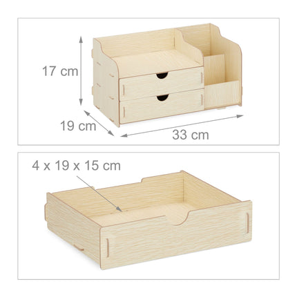 Desk Organiser with Drawers