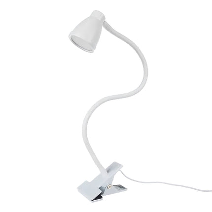 Desk lamp with a clip - white Izoxis 19455