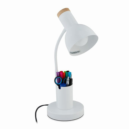 Desk lamp with pen holder