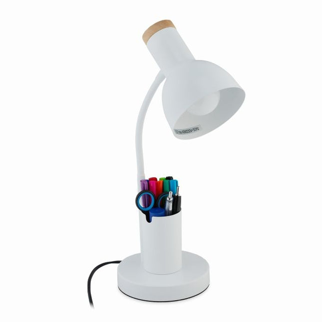 Desk lamp with pen holder