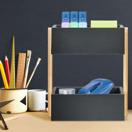 Desk organization 2 compartments
