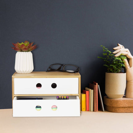Desk organization 2 drawers