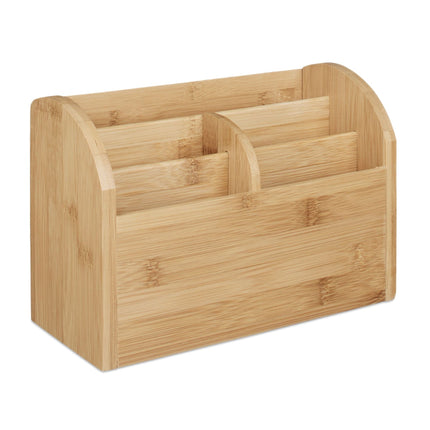 Desk organization in bamboo