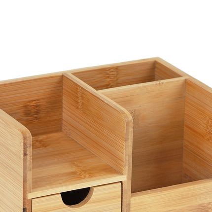 Desk organization in bamboo