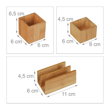 Desk organization set 4 parts