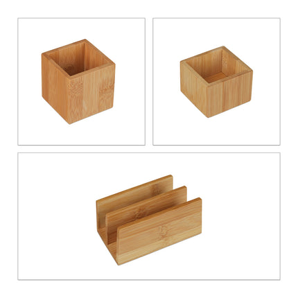 Desk organization set 4 parts