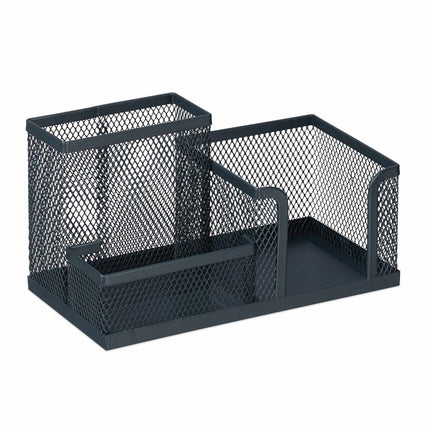 Desk organization with 3 compartments