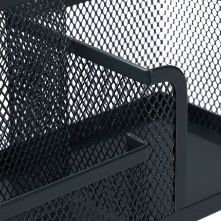 Desk organization with 3 compartments