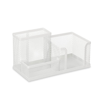 Desk organization with 3 compartments
