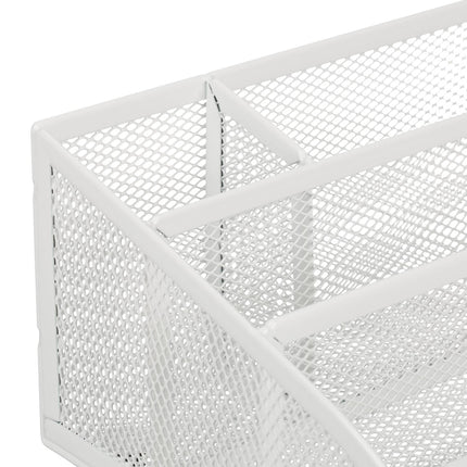 Desk organization with 5 compartments