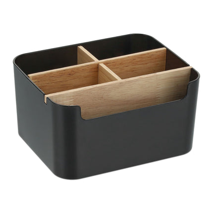 Desk organization with 5 compartments