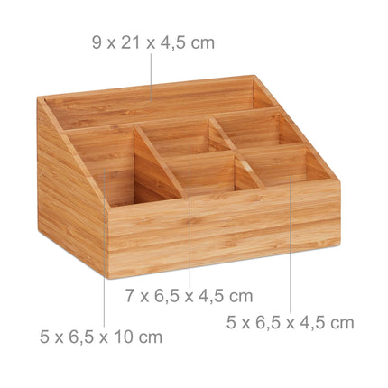 Desk organizer 6 compartments