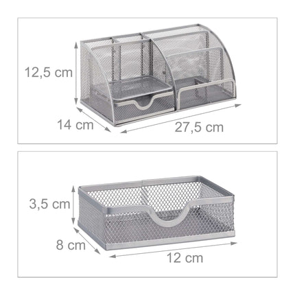 Desk organizer 6 shelves Metal