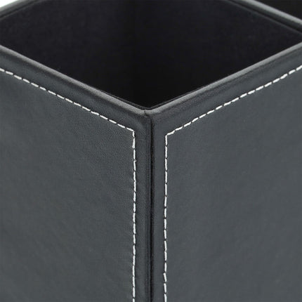Desk organizer artificial leather