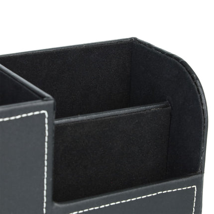 Desk organizer artificial leather