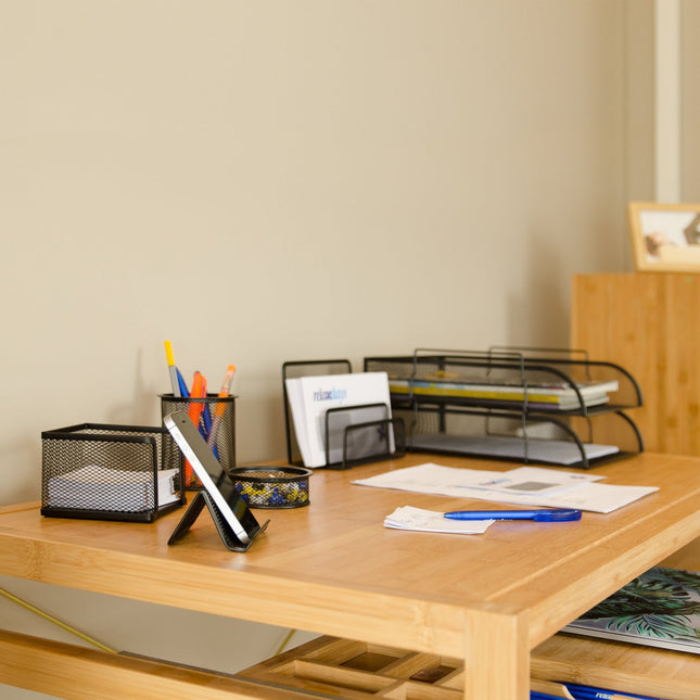 Desk organizer set, 7 pieces