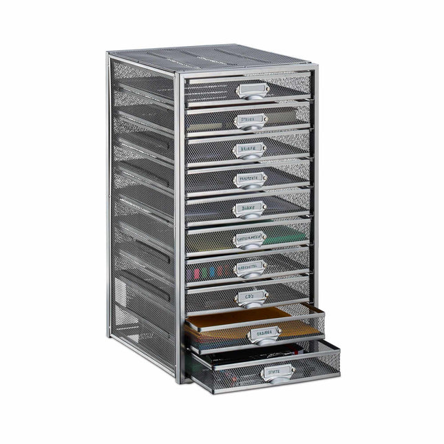 Desk storage A4 with 10 drawers