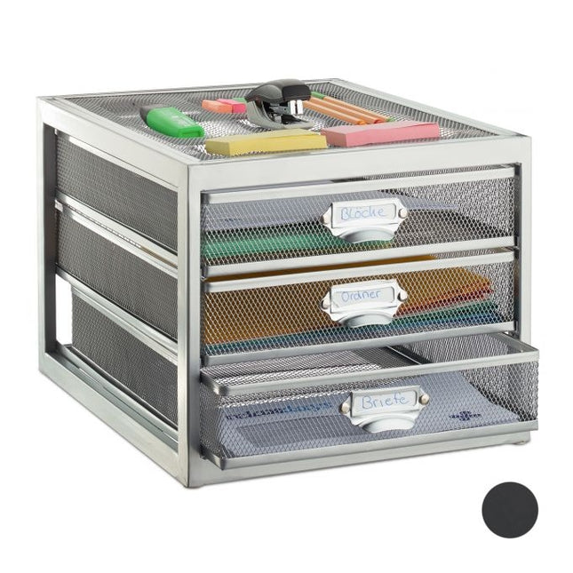 Desk storage A4 with 3 drawers