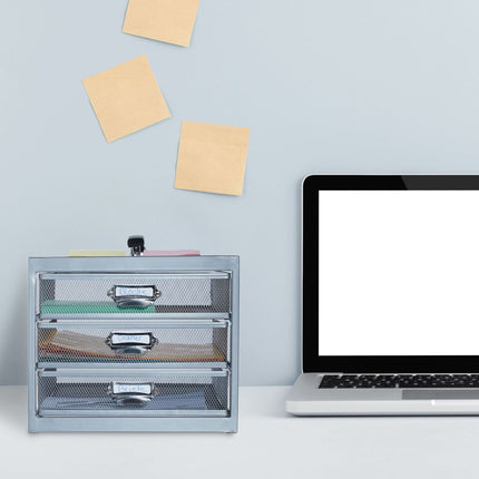 Desk storage A4 with 3 drawers