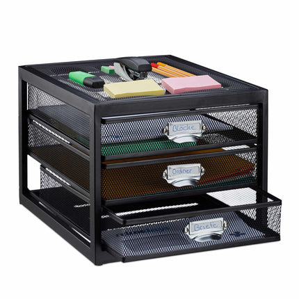 Desk storage A4 with 3 drawers