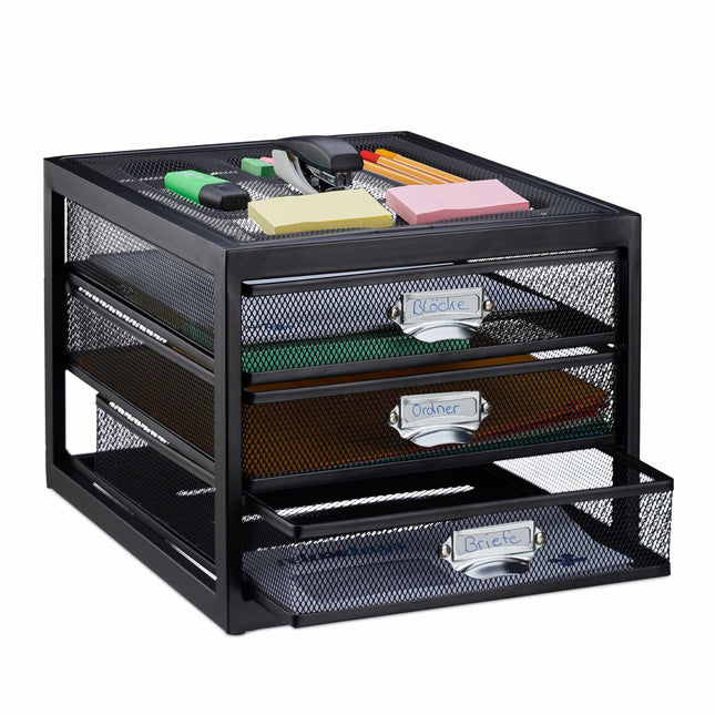 Desk storage A4 with 3 drawers