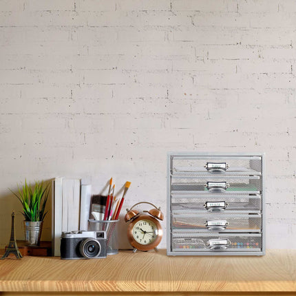 Desk storage A4 with 5 drawers