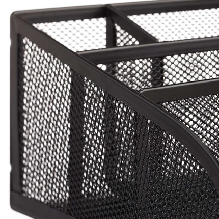 Desk storage in metal